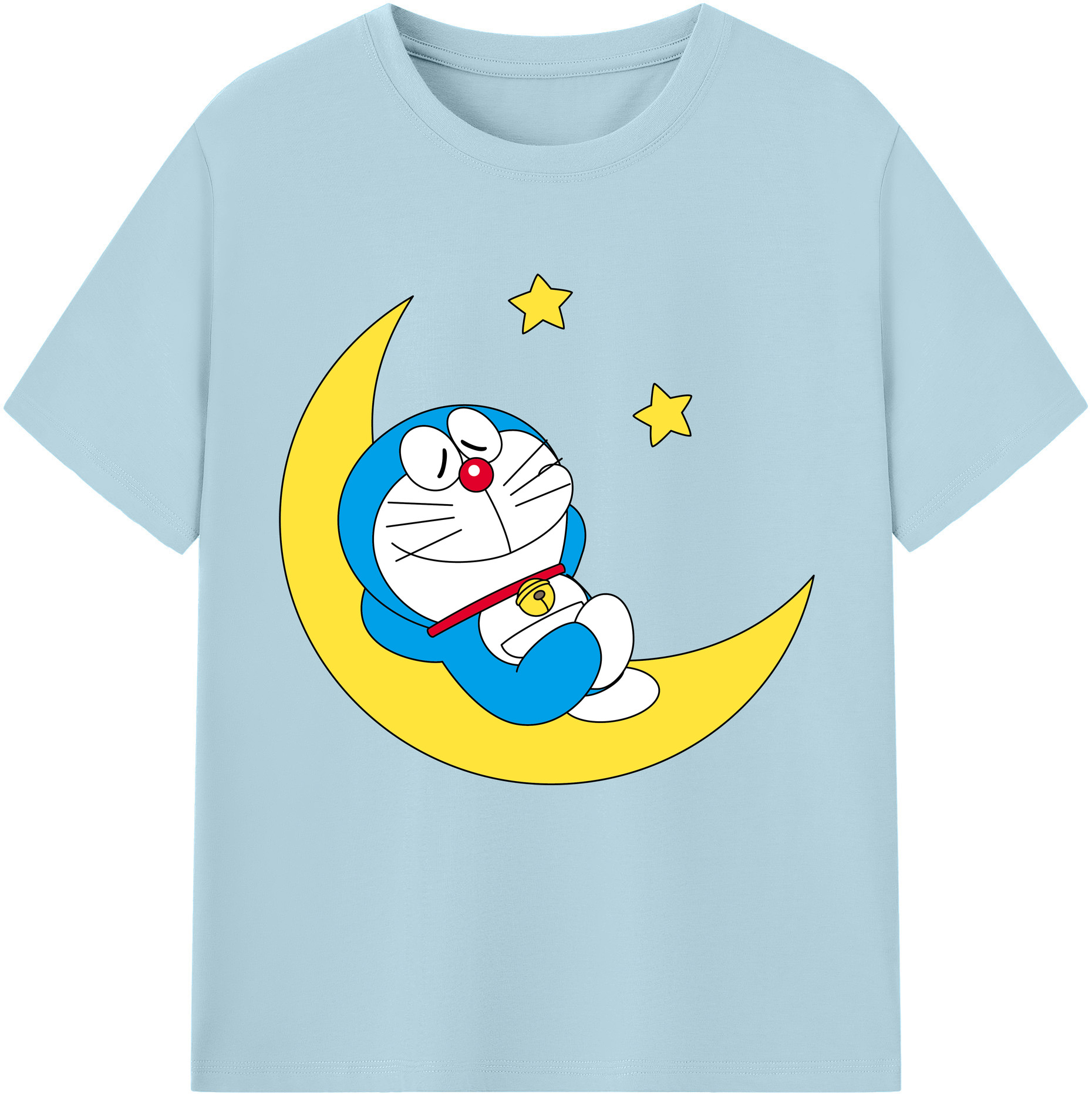 （画像用） ドラえもん Doraemon 綿100％半袖Tシャツ（フロントプリント）